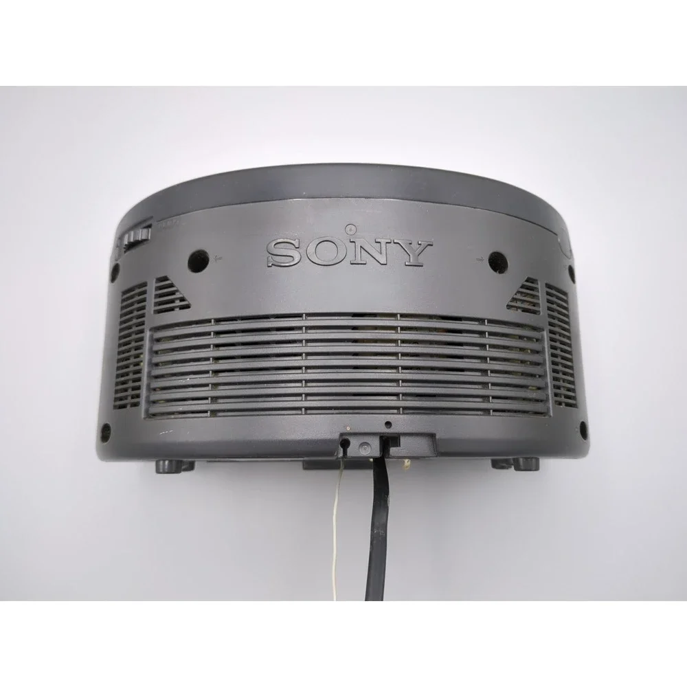 Sony ICFCS660 Dream Machine AM/FM Digital 2 Alarms Bass Green‎ LED Cass Broke